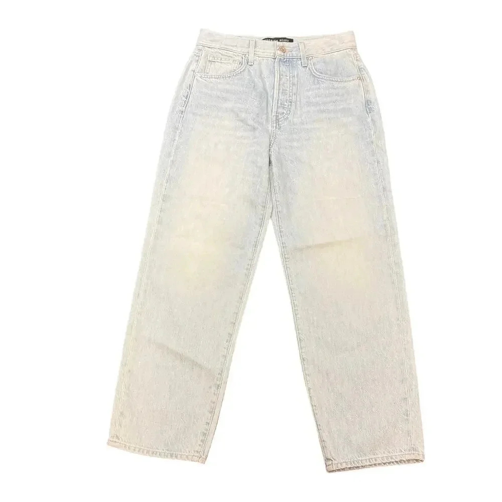 New Veronica Beard Jeans  Blake Crop Classic Straight High Rise Jeans Women's 27